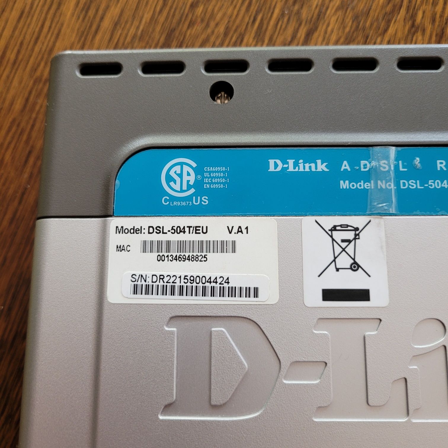 Router DSL 504 T/EU D-Link