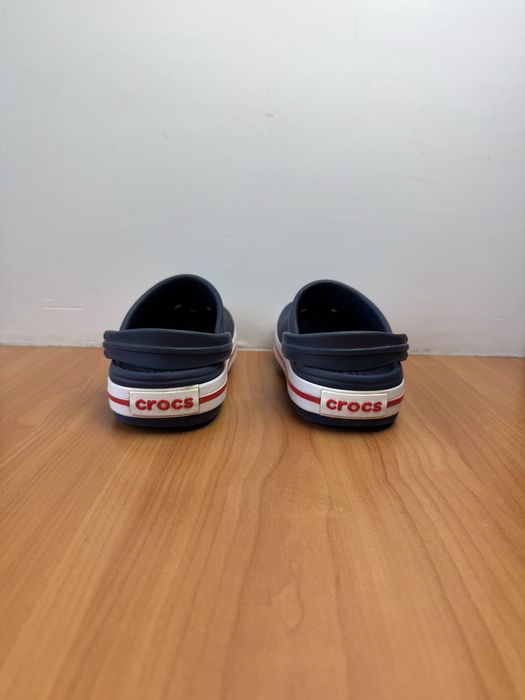 Шлепанцы Crocs Crocband размер 33 оригинал детские синие сабо тапочки