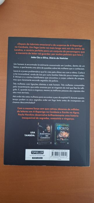 Livro | Um Fogo Lento - Paula Hawkins