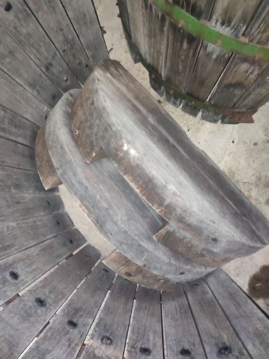 Prensa manual em bom estado