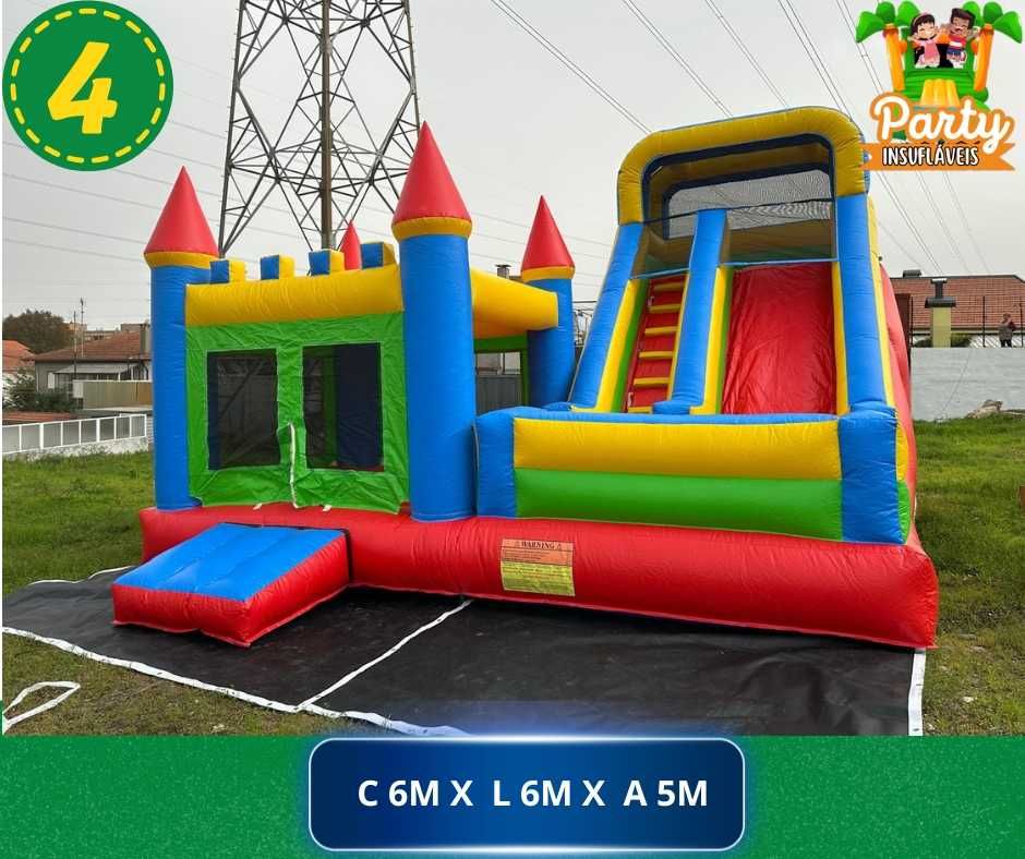 Aluguer de Insuflável Profissional / Pista Gigante