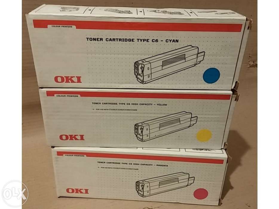 Toner laser Oki C 6