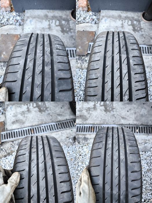 4 opony letnie Nexen N'Blue HD Plus 195/55/15 85H. DOT 0521. Komplet