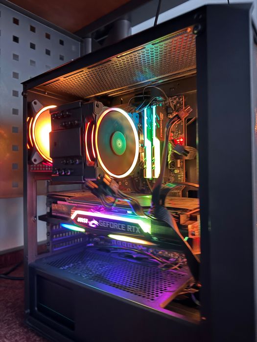 Komputer Gamingowy z Rtx 2070 super, Ryzen 5 5600, 16 gb ram