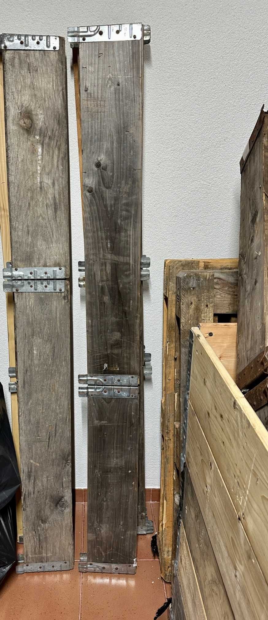 Rack de caixa de palete dobrado de peças EUR 120 x 80 x 152 cm