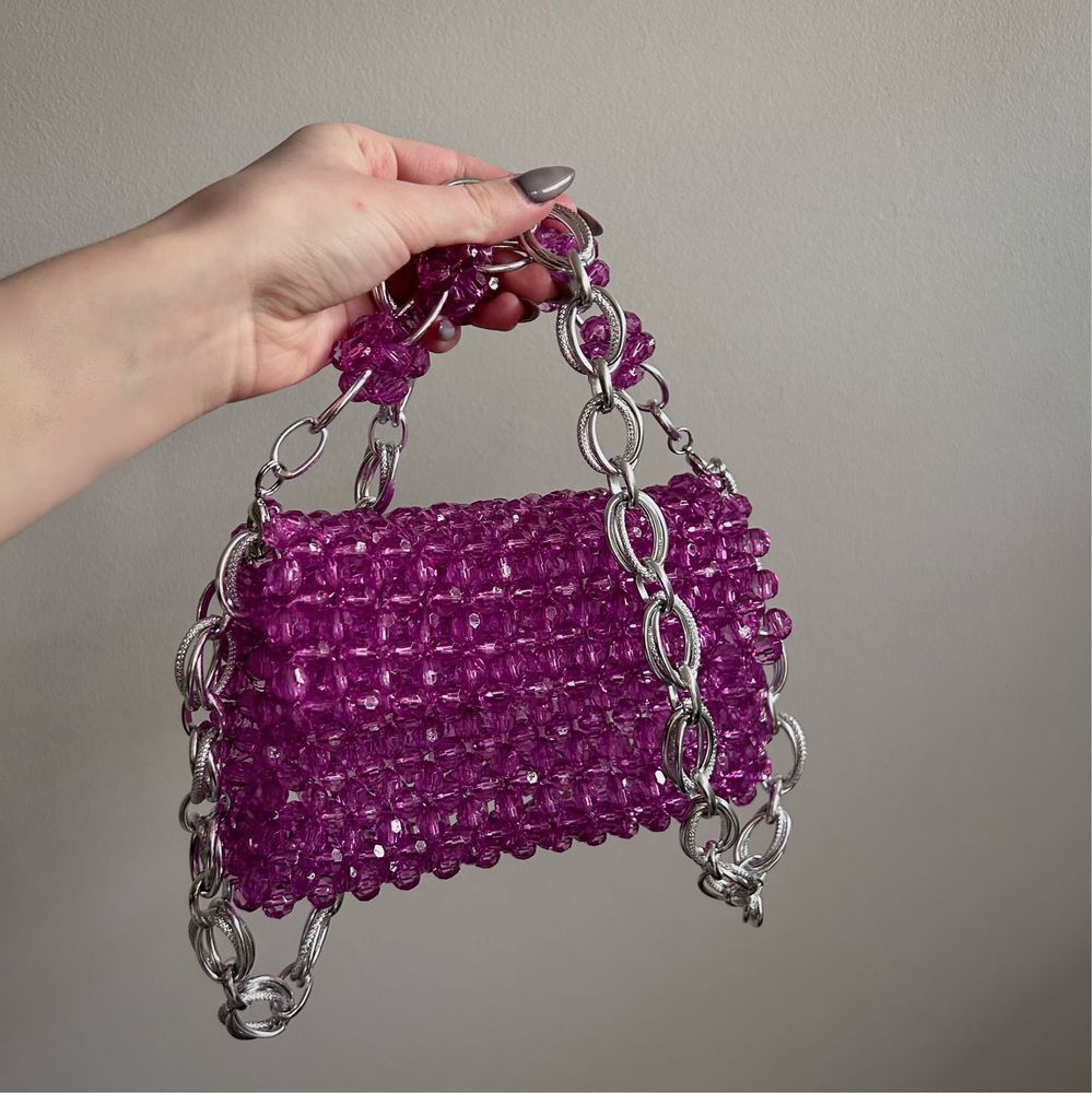 Torebka z koralików / Bag with pearls