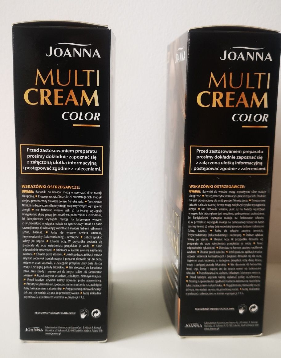 2 NOWE Farby do włosów Joanna blond naturalny, blond 33