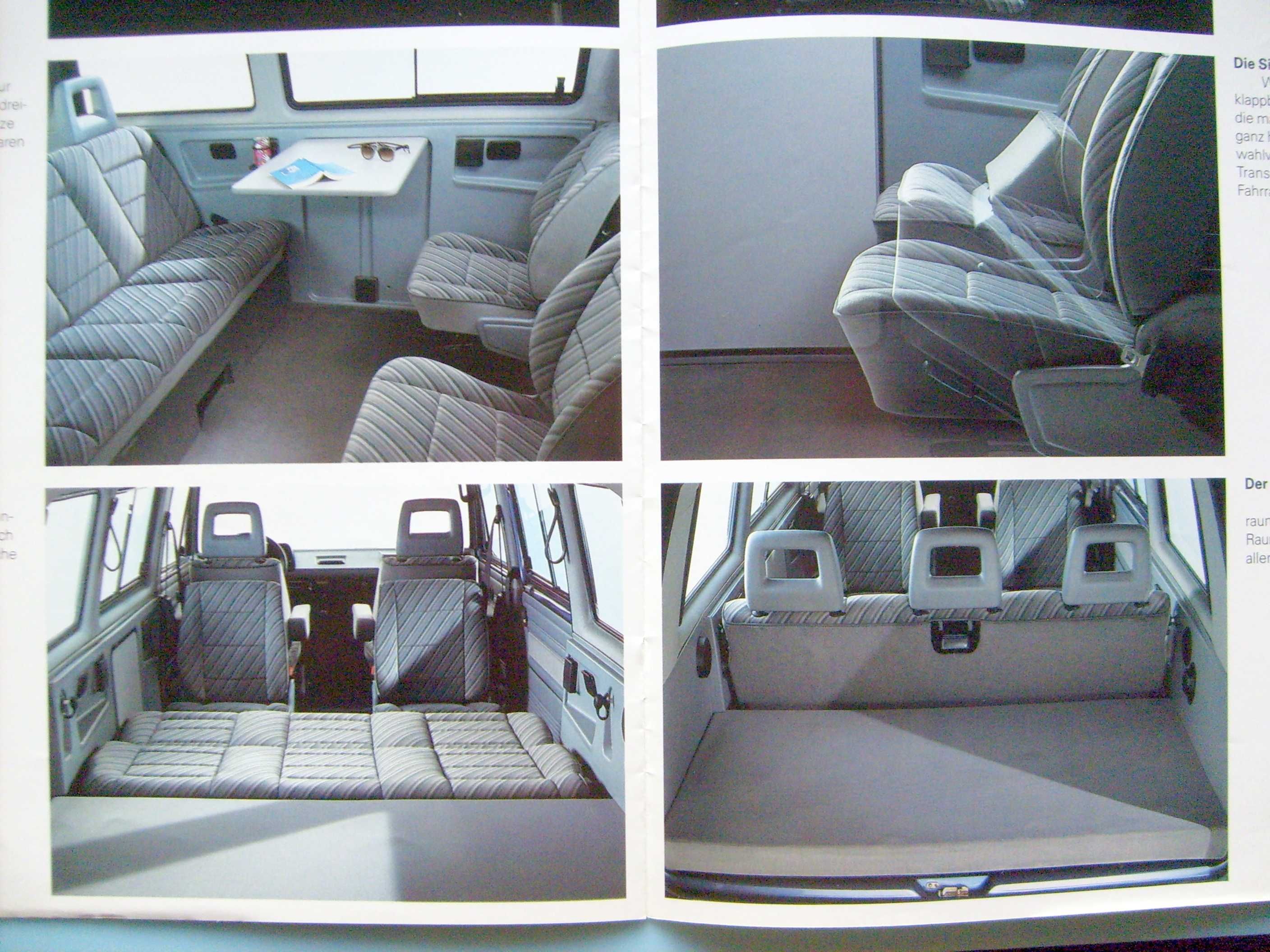 Volkswagen T3 Caravelle / Multivan - White Star & Blue Star - prospekt