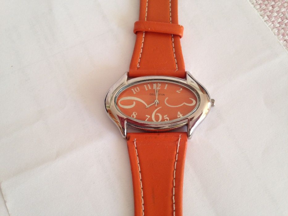 Zegarek damski DF Collection Pomarańczowy