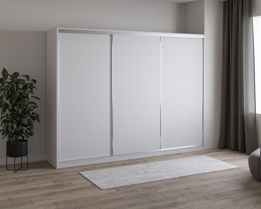 Nowoczesna szafa przesuwna 250 cm do sypialni PROMOCJA