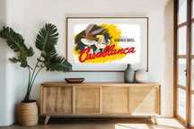 Królik Bugs Casablanca 100lat Warner Bros - duży plakat 91.5x61cm