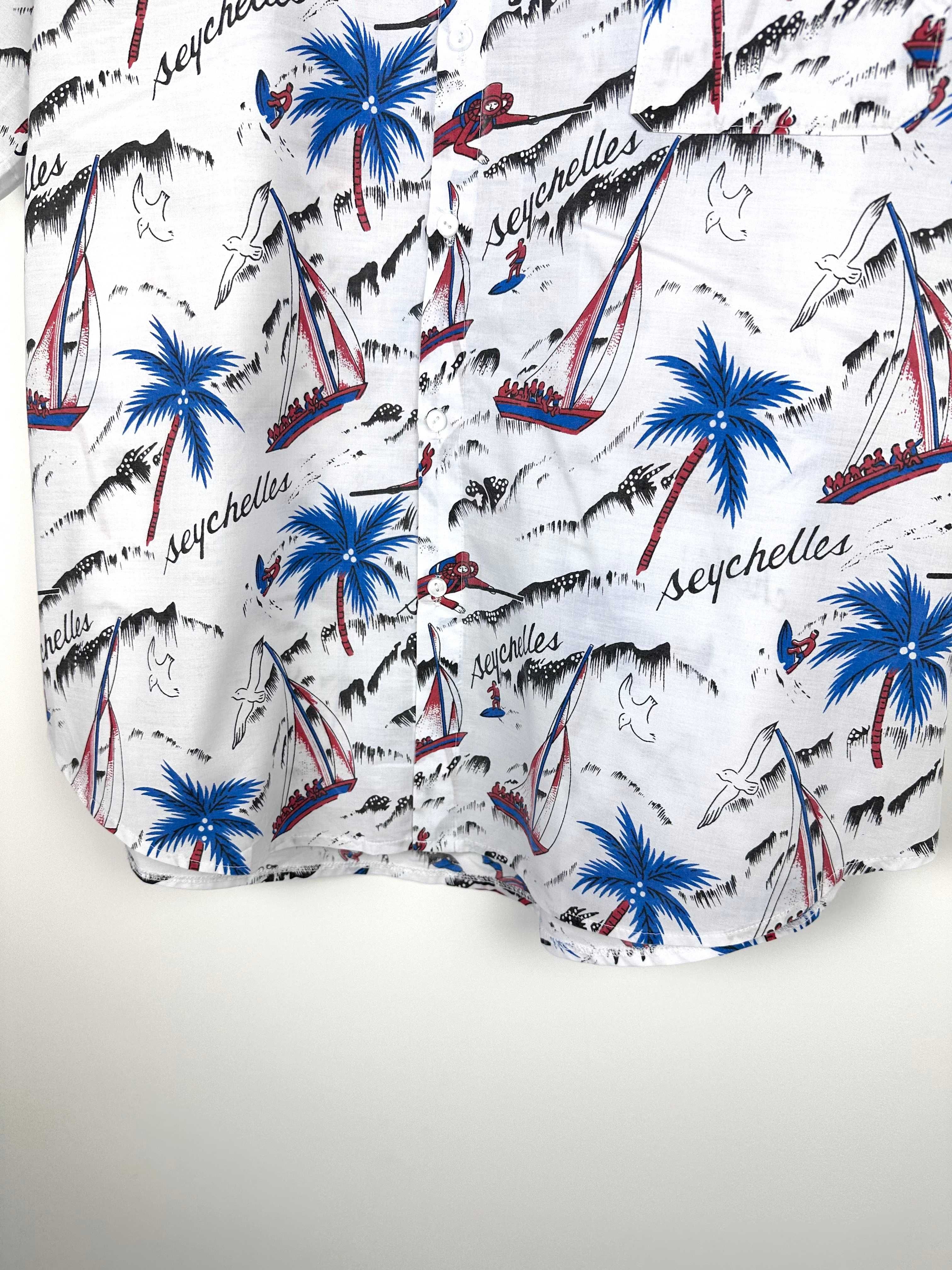 Koszula hawajska Seszele plażowa Kuba RAGYARD r. XL