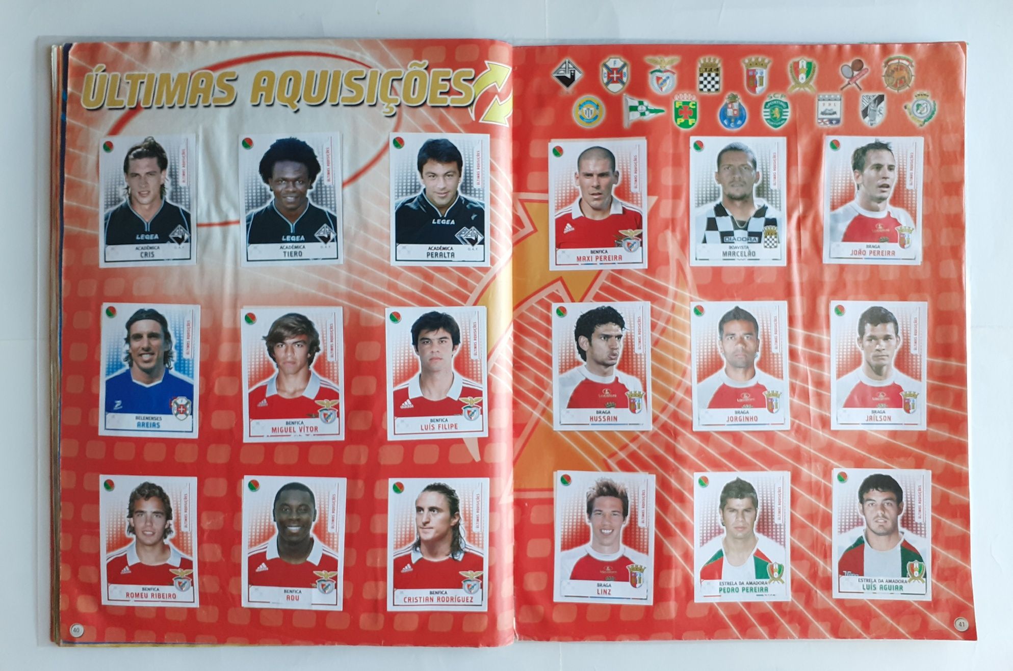 Caderneta Completa Panini Superliga 2007-08 Com Capa Protetora