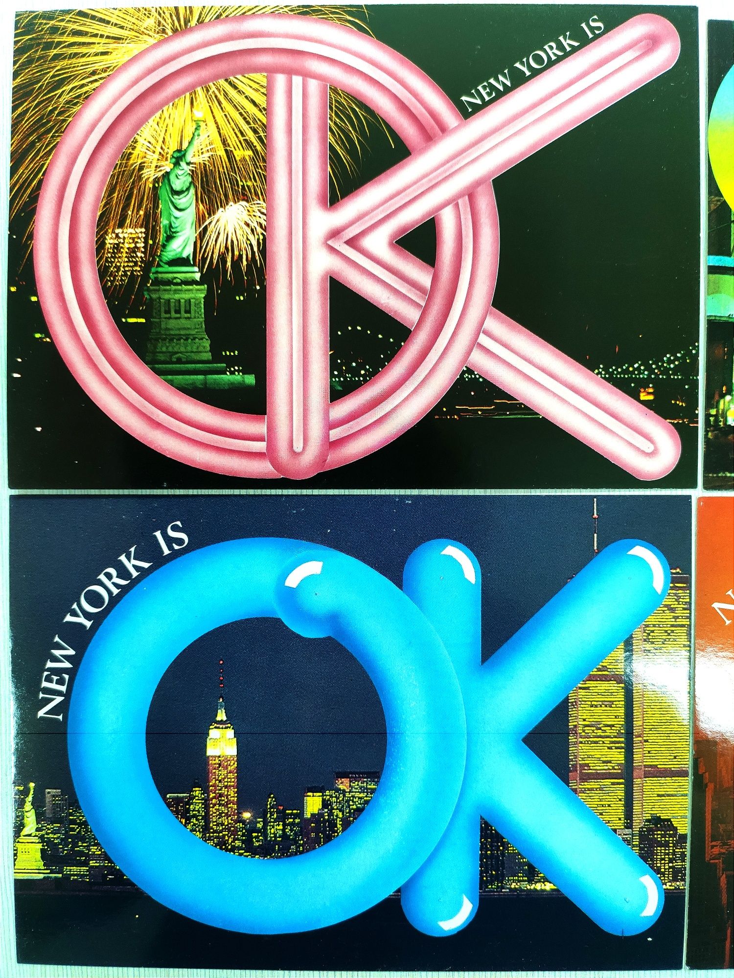 Вінтажні Листівки NEW YORK is OK