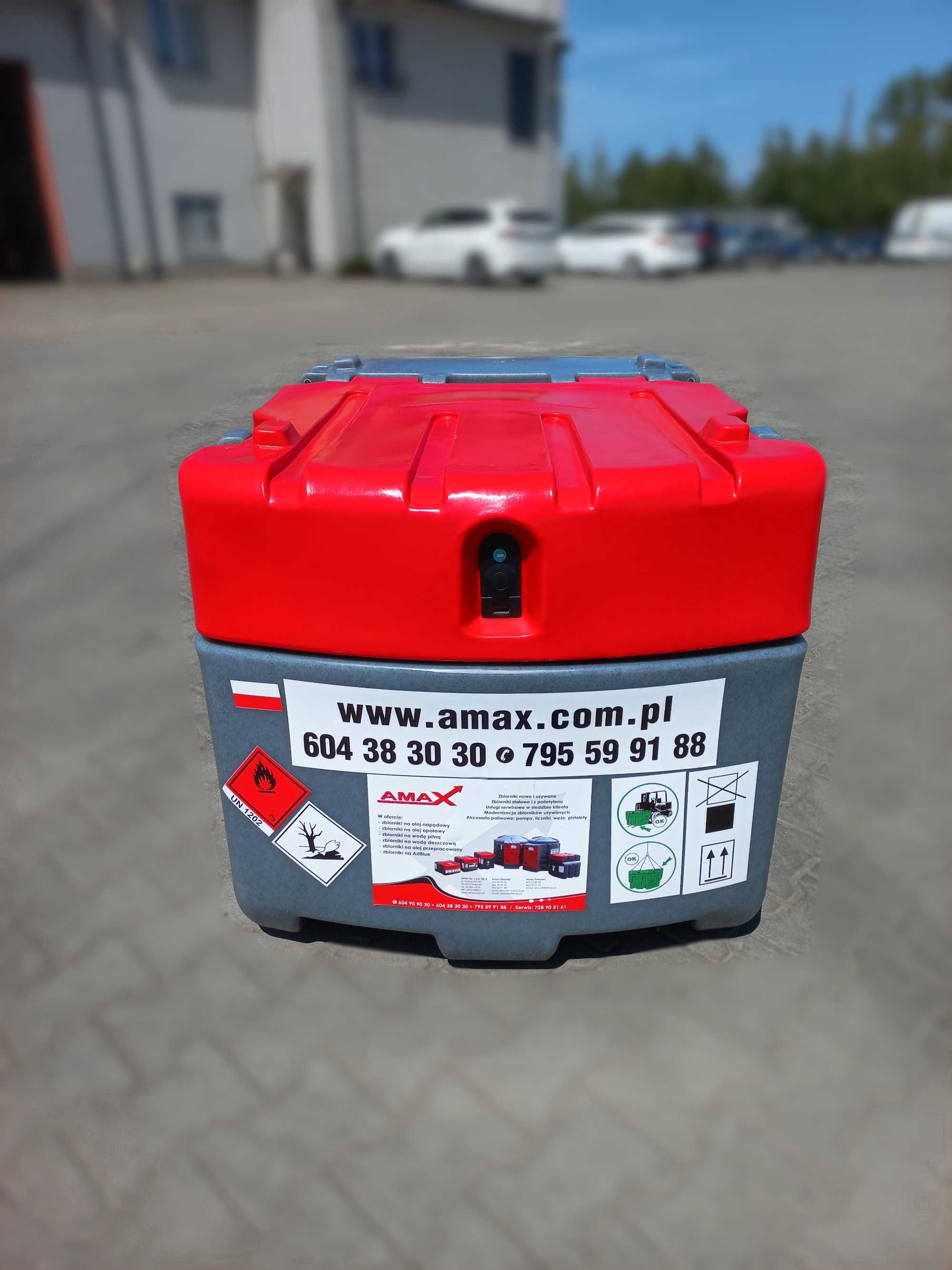 Zbiornik na opał 425L na DIESEL, olej opałowy, ropę, wodę