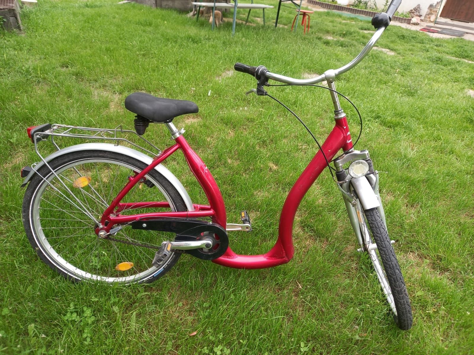 Czerwony rower Mars Cityline