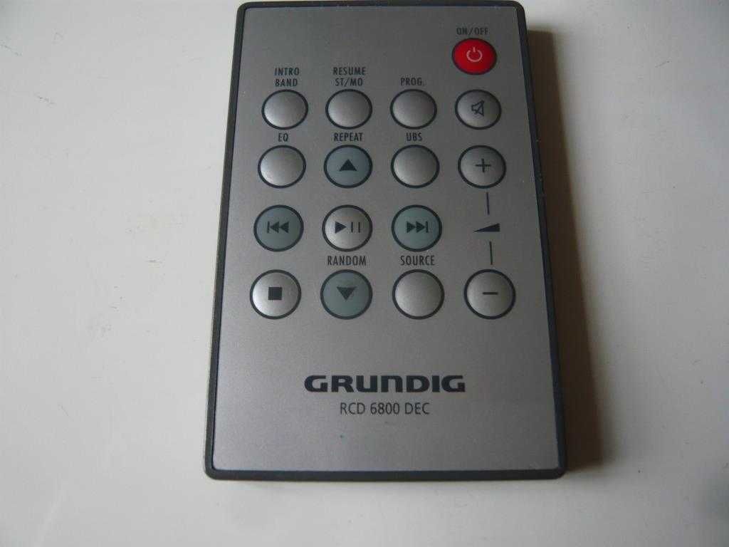 Comando rádio Grundig