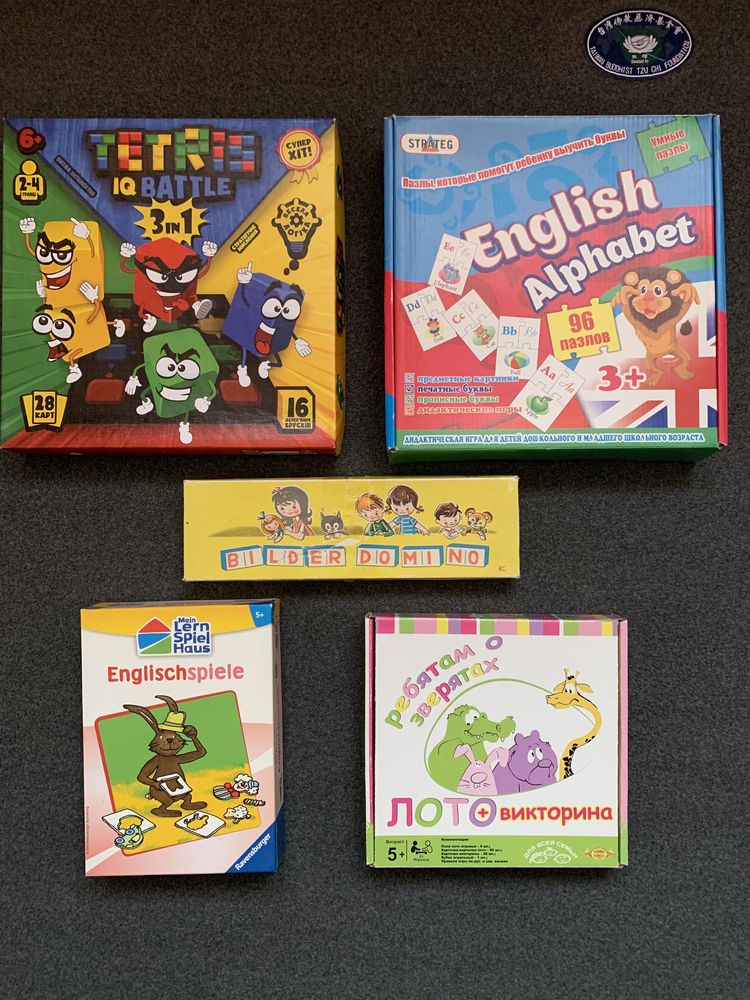 Дитячі настільні ігри для 3 - 6 років