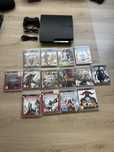 Playstation 3 PS3 Slim 320gb oraz 14 gier