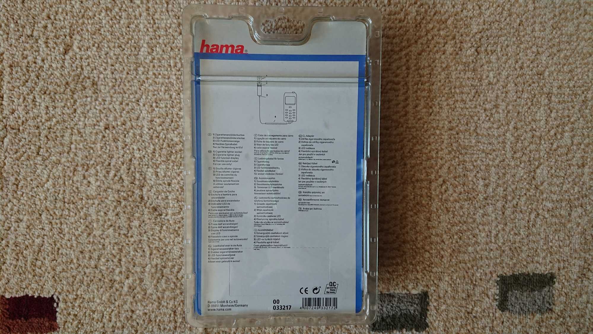 Ładowarka Hama PDA HP Compaq iPAQ H1915/38XX/3950/3970/5450