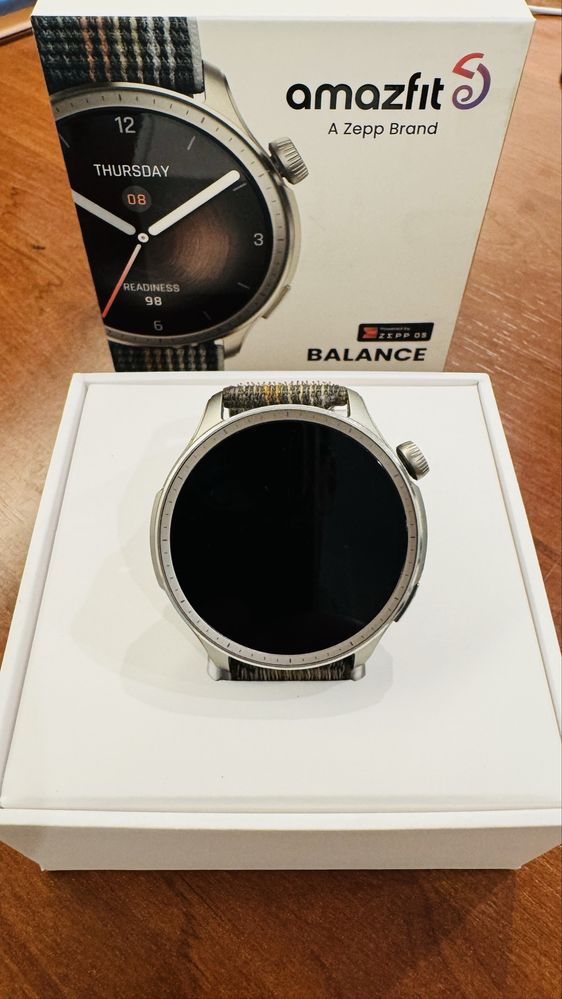 Amazfit Balance Smartwatch - ótimo estado