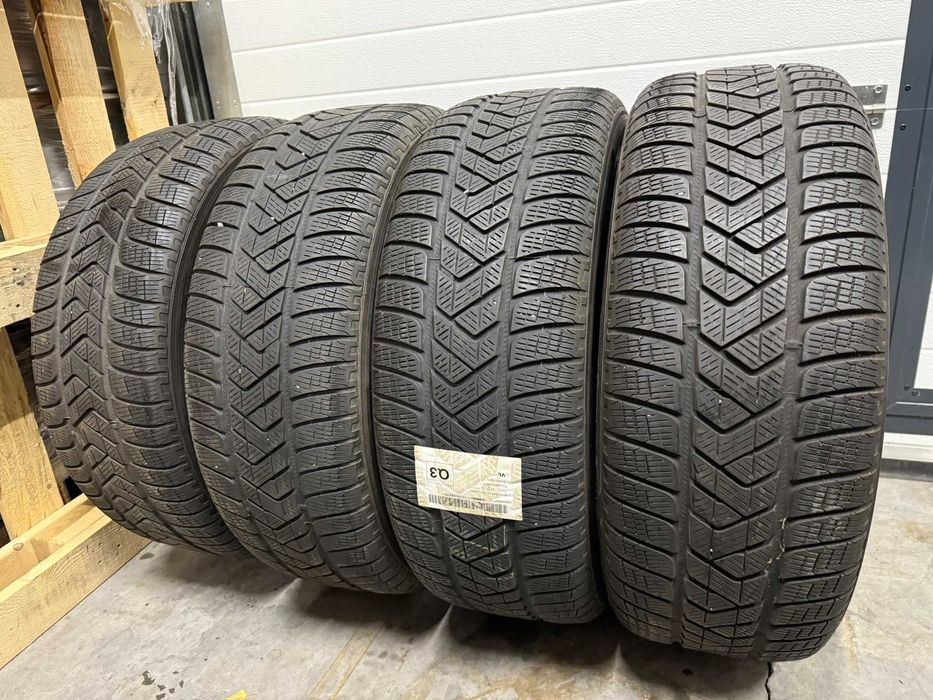 opony zimowe 235/65r17 PIRELLI 6mm 2021rok 4szt ZIMA #862
