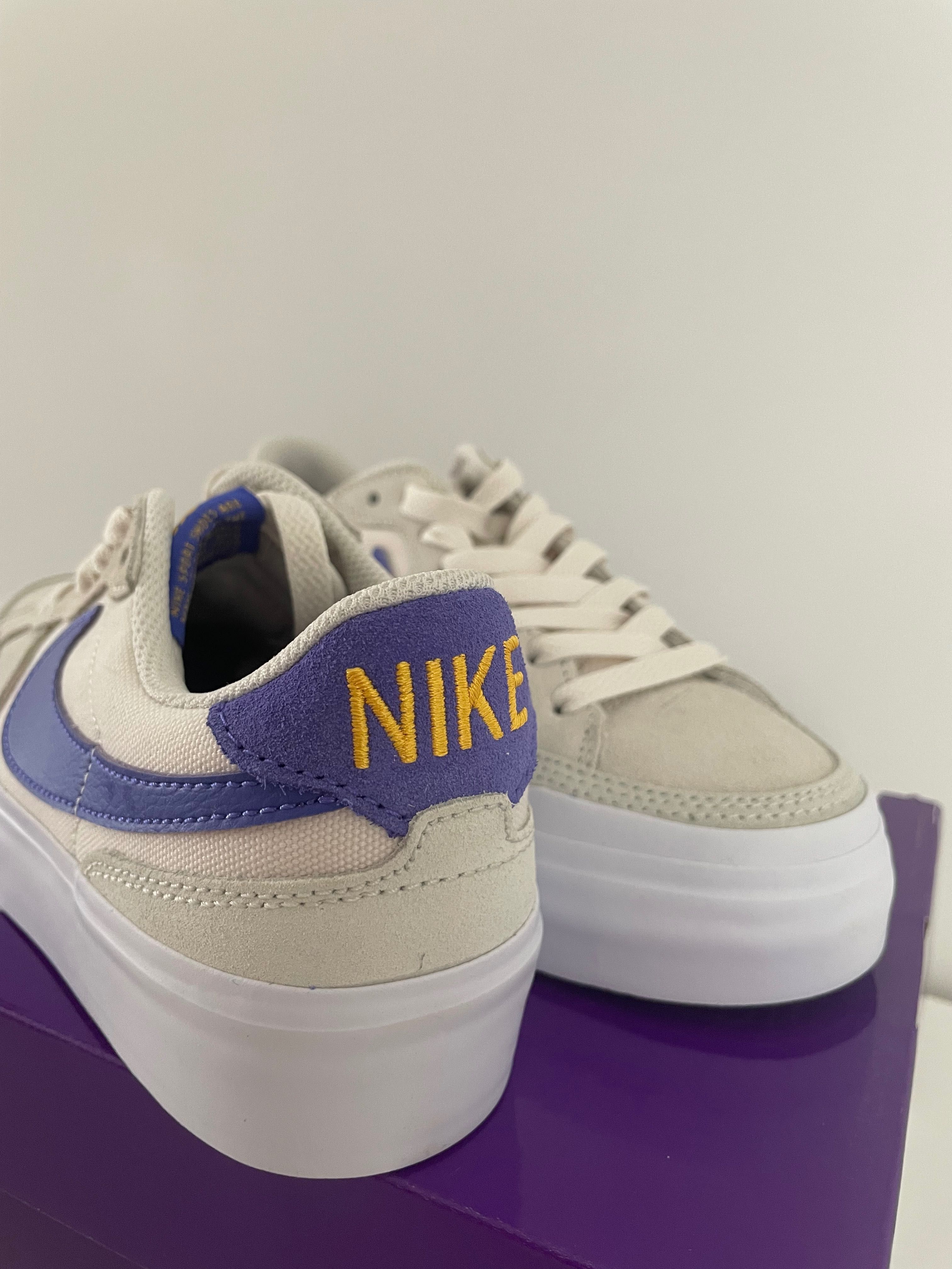 Nike SB - Ténis Bege e Roxo