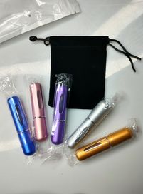 Atomizery z etui butelka do napełniania perfum 5 ml 5 szt eVatmaster