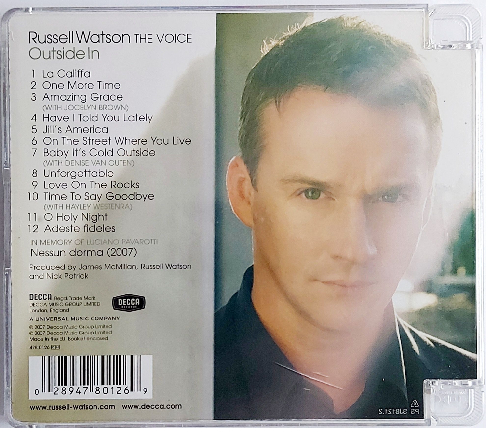 Russell Watson Outsaid In The Voice 2007r