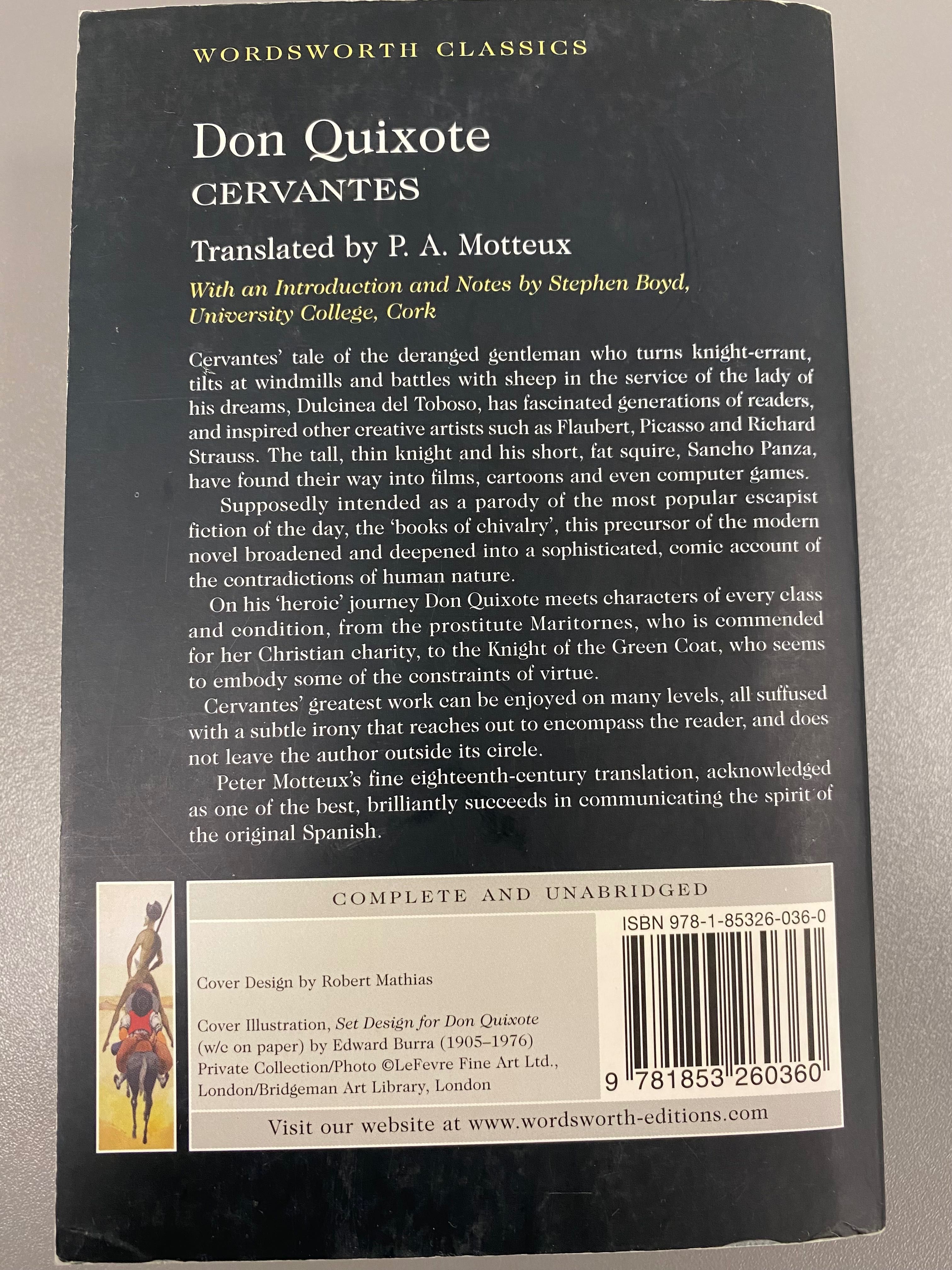 Нова книжка на англійській мові Don Quijote Cervantes USA