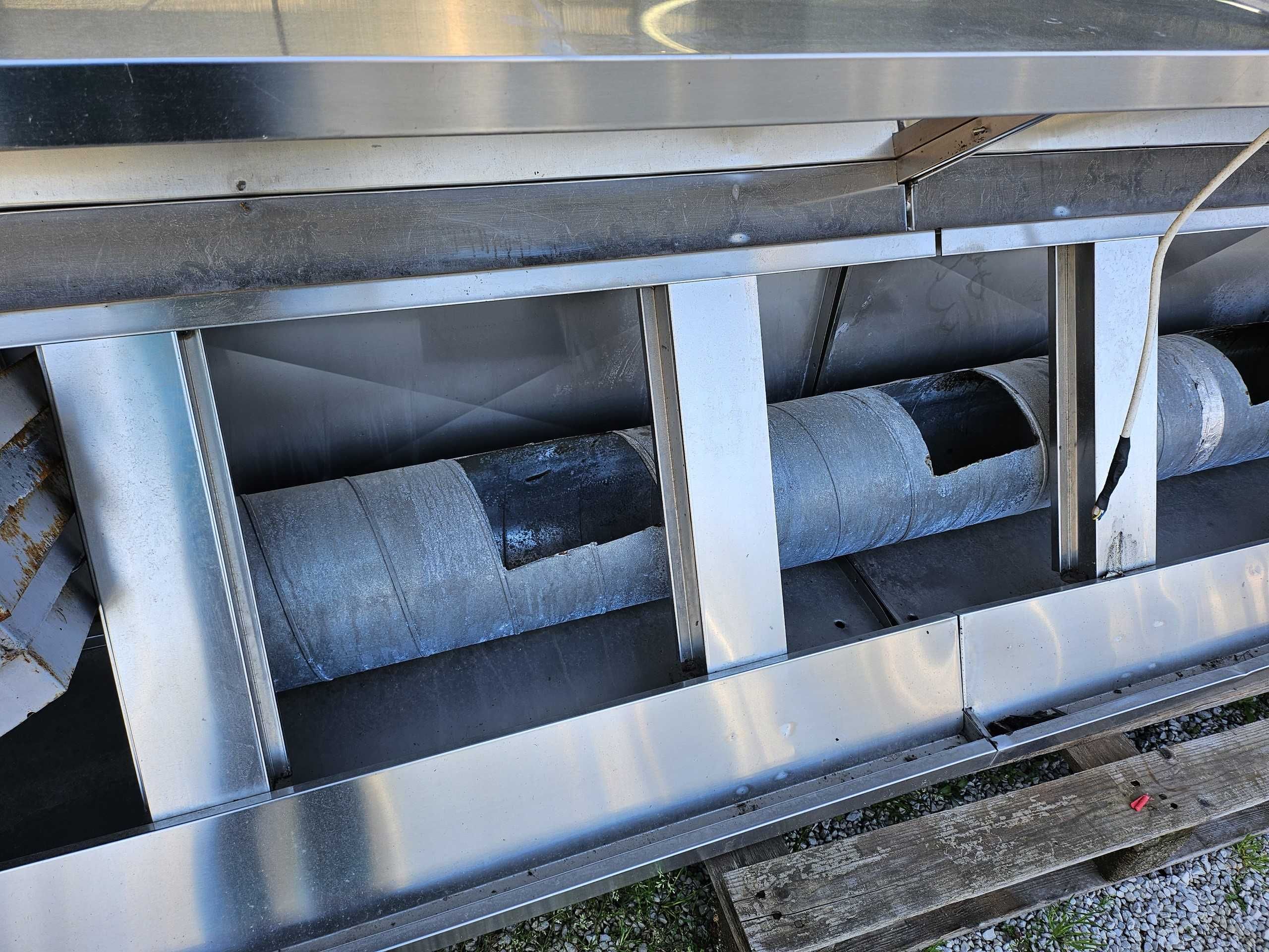 Hotte para cozinha industrial com filtros