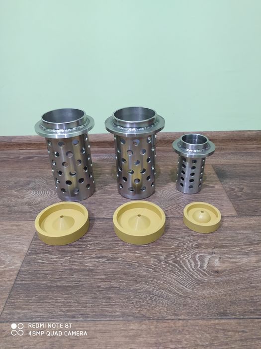 Вакуумные стаканы для ювелирного и художественного литья