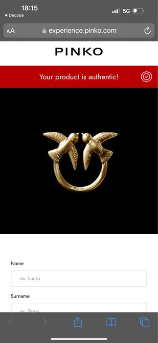 Promocja! Pinko torebka love puff niebieska srebrne Jaskółki duża