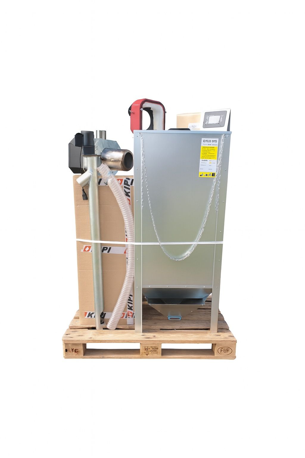 Gotowy komplet do przeróbki kotła pieca na pellet Kipi 26 kW ecomax