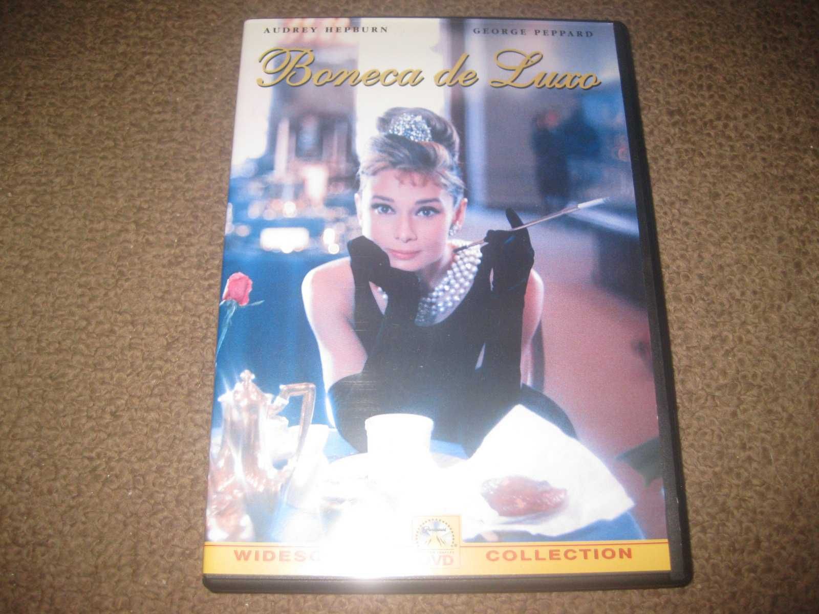 DVD "Boneca de Luxo" com Audrey Hepburn
