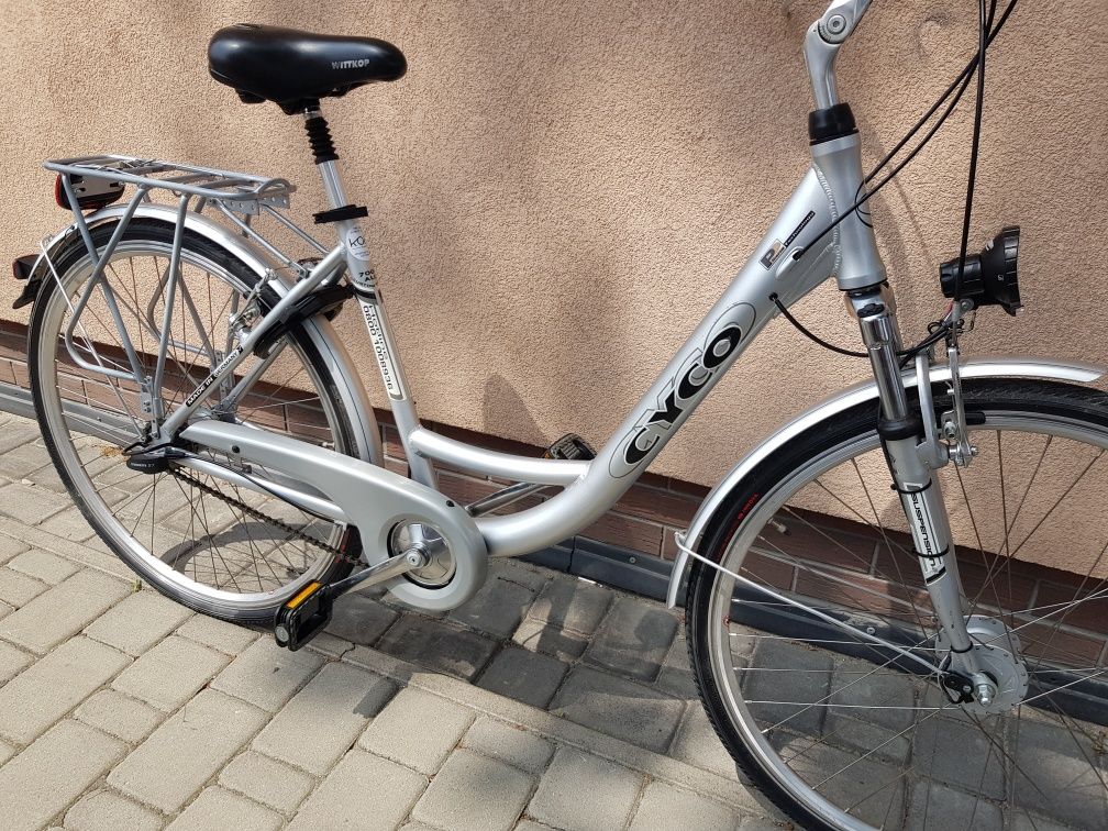 Damka miejska CYCO koła 28 SHIMANO NEXUS aluminium rabat WYSYŁKA