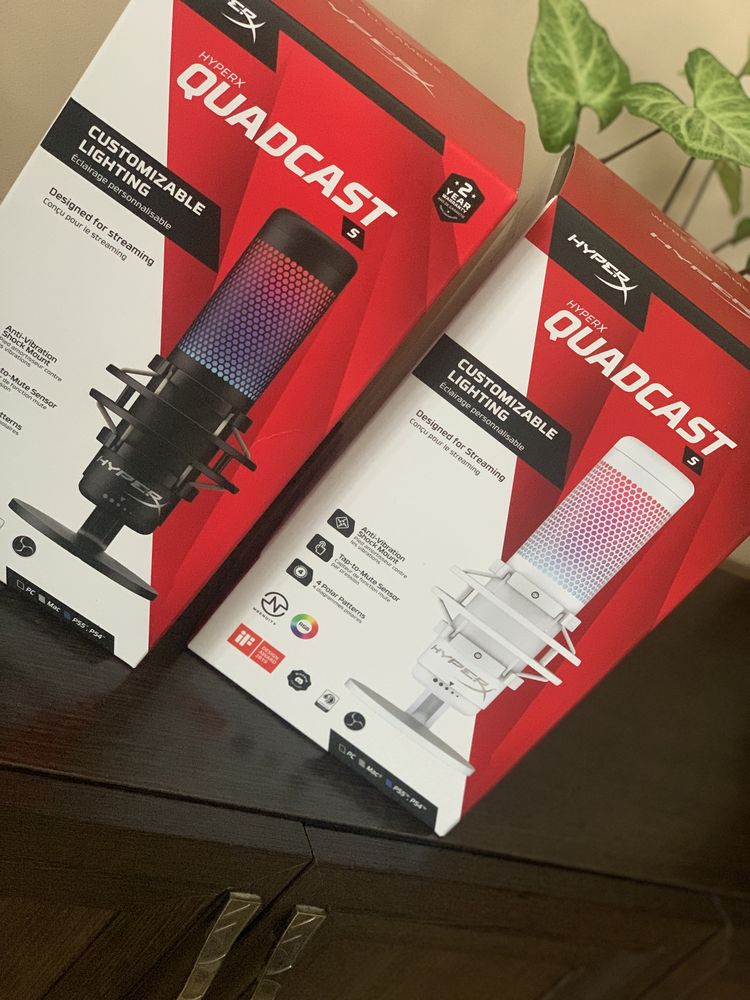 Мікрофон HyperX Quadcast S