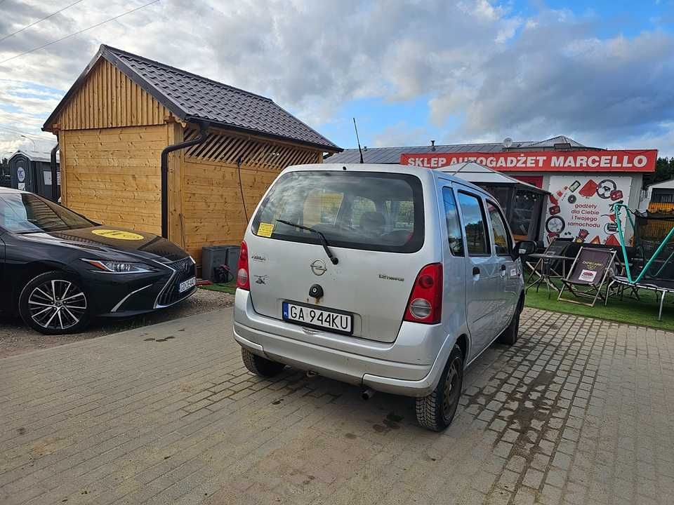 Opel Agila 2004/1.2 benzyna/ opłaty aktualne/małe miejskie autko