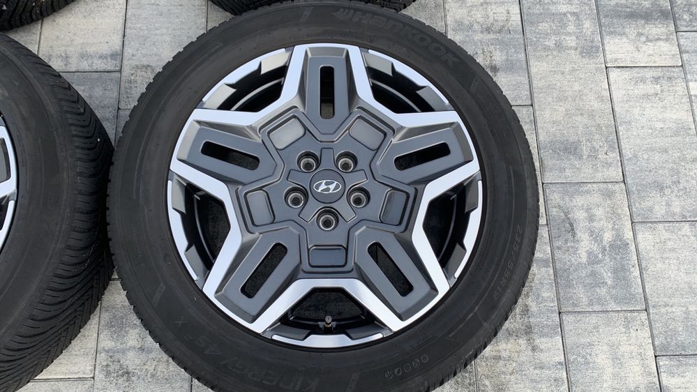 Koła felgi aluminiowe Hyundai Santa Fe IV 5x114,3 19 cali czujniki