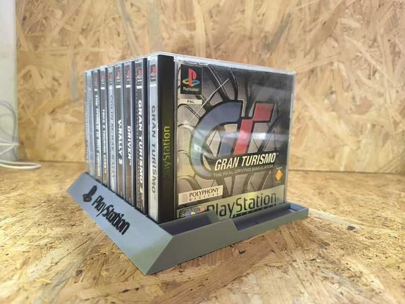 Suporte/ Display para jogos de PS1 -Playstation 1
