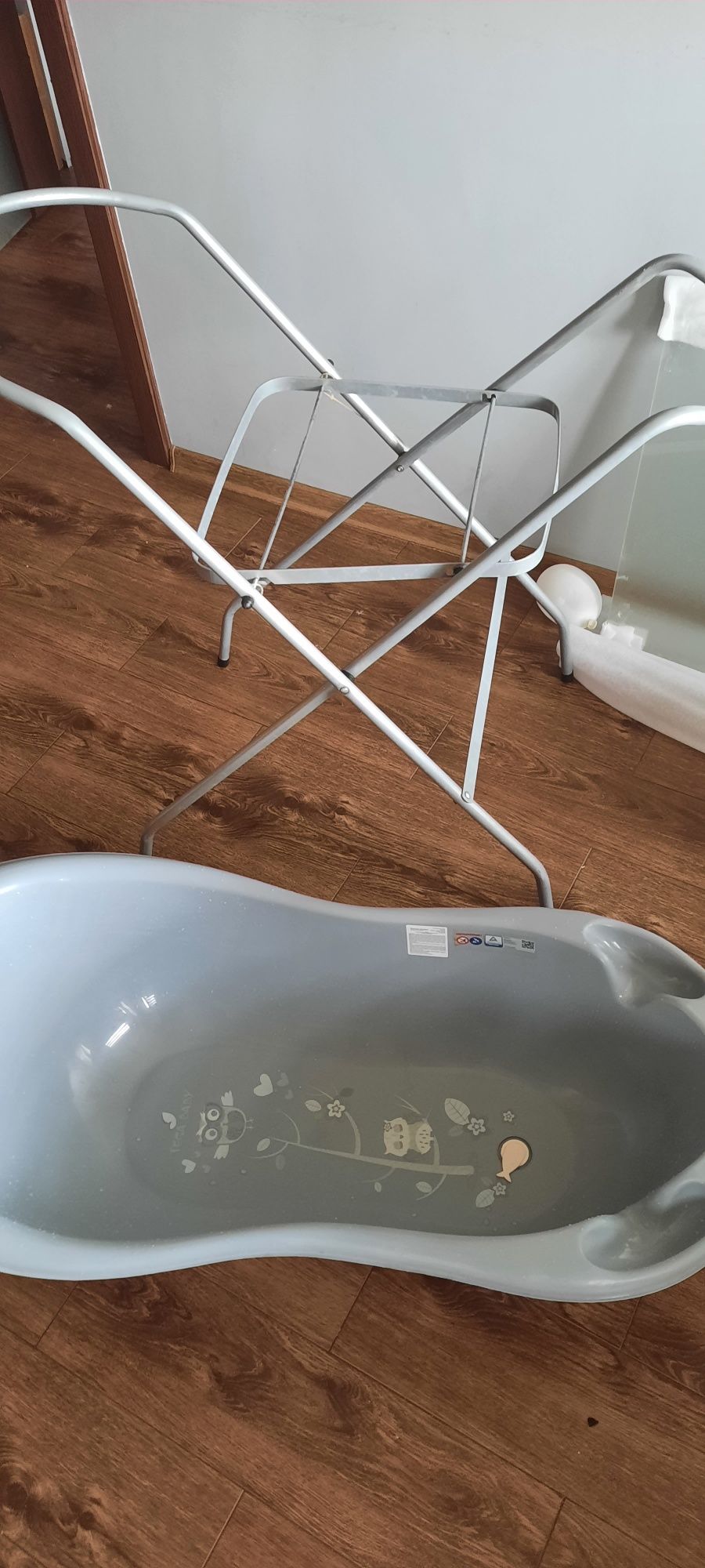 Wanienka stojak przewijak siedzisko do wanny