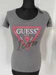 NOWY tshirt bluzka szara GUESS Icon logo dżety nowa podkoszulka S