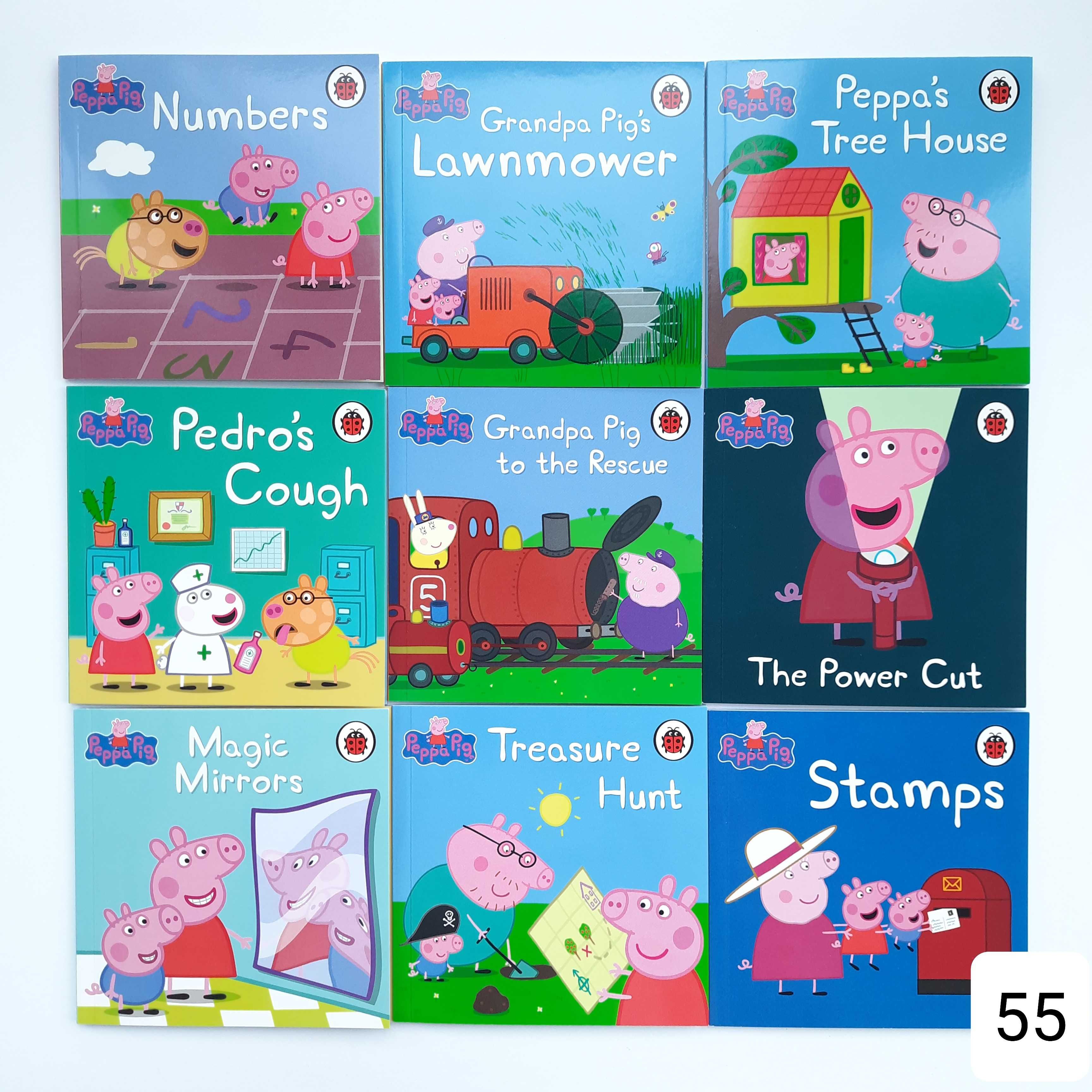 Книги англійською Peppa Pig