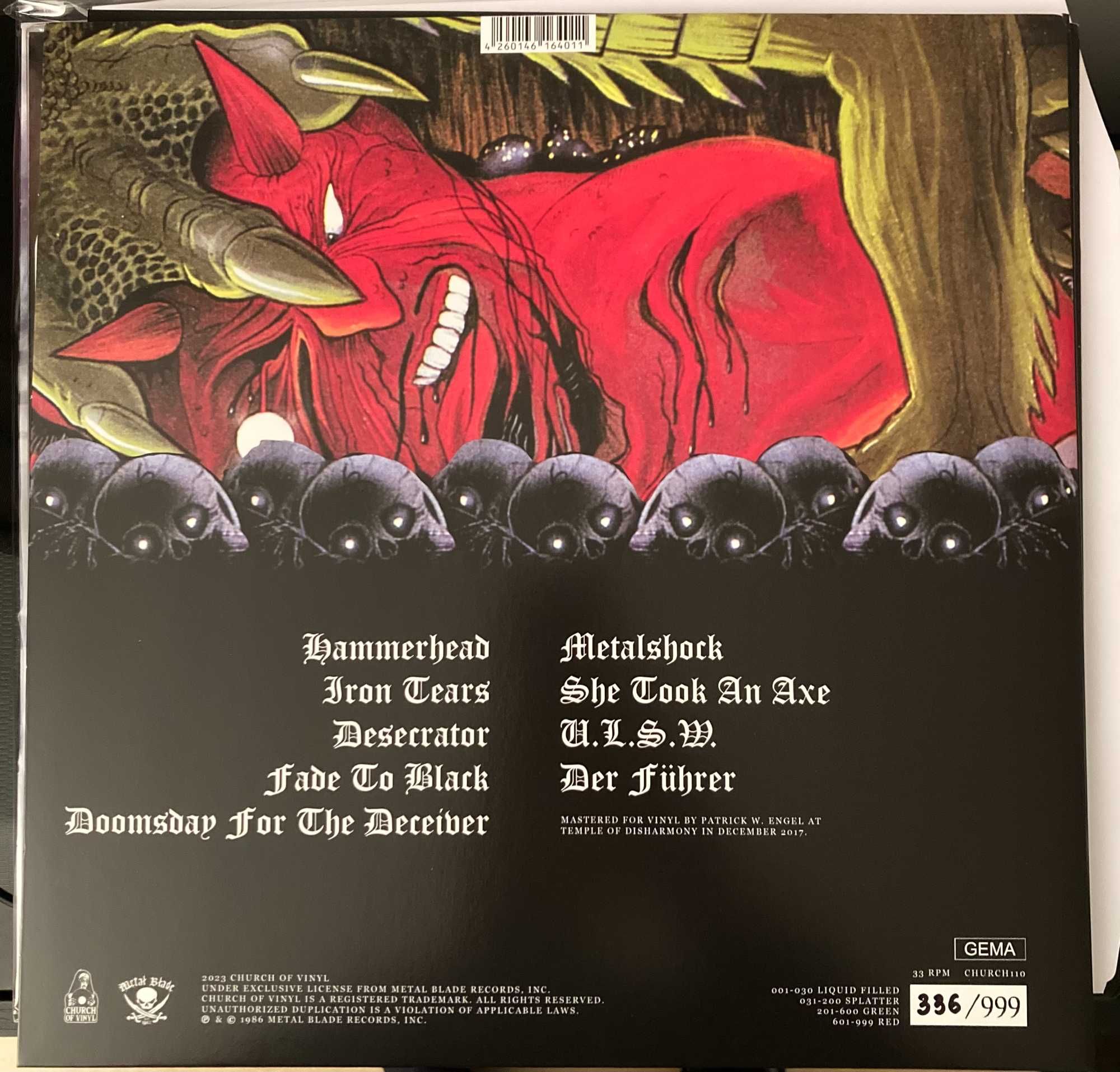 LP Popup Green - Flotsam and Jetsam - Doomsday for the Deceiver