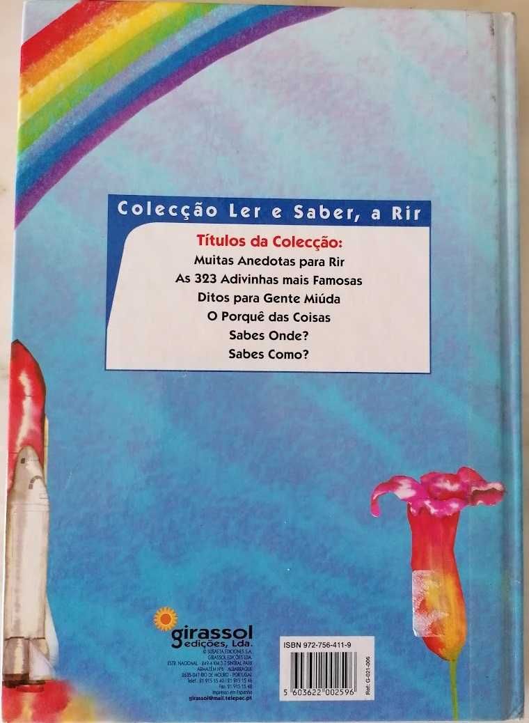 Vendo Livro "Sabes Como? - Mais de 200 perguntas e respostas"