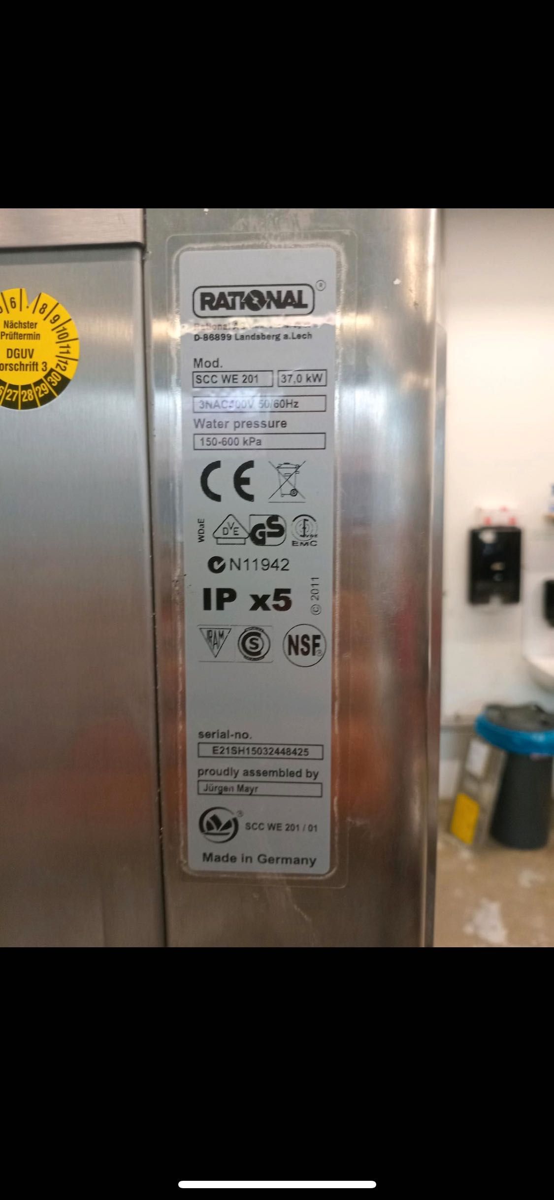 Rational SCC WE 201 stan Top elektryk