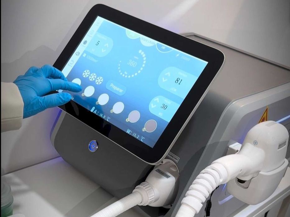 VENDA – Máquina de Depilação a Laser Diodo 4 Ondas – COMO NOVA