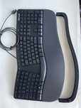 Klawiatura ergonomiczna Microsoft nowa czarna przewodowa