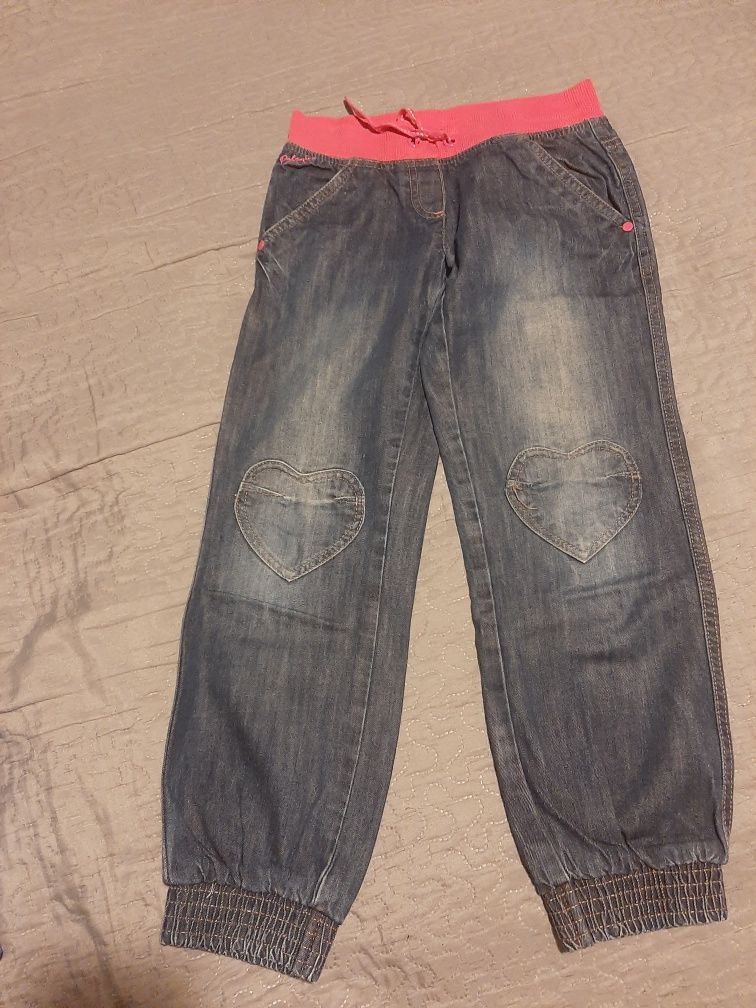 Spodnie jeansy C&A 128