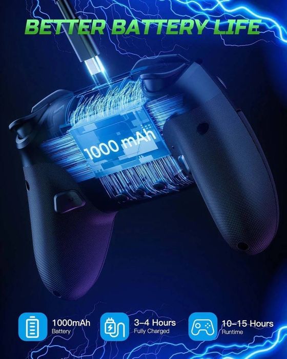 Геймпад VOYEE S08 бездротовий сумісний з контролерами Switch, PC, OLED